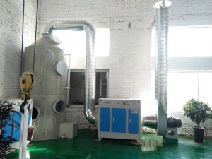 喷淋塔的技术要求工作原理可订做出现厂笠志环保